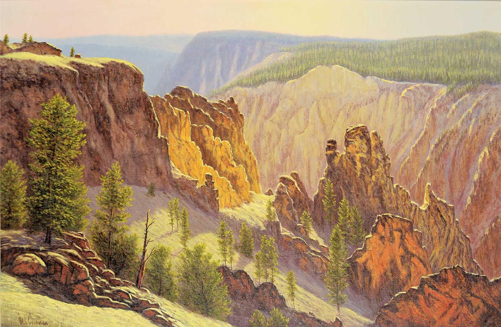 Michael L. Coleman (1941) - North Rim - Grand Canyon of the Yellowstone