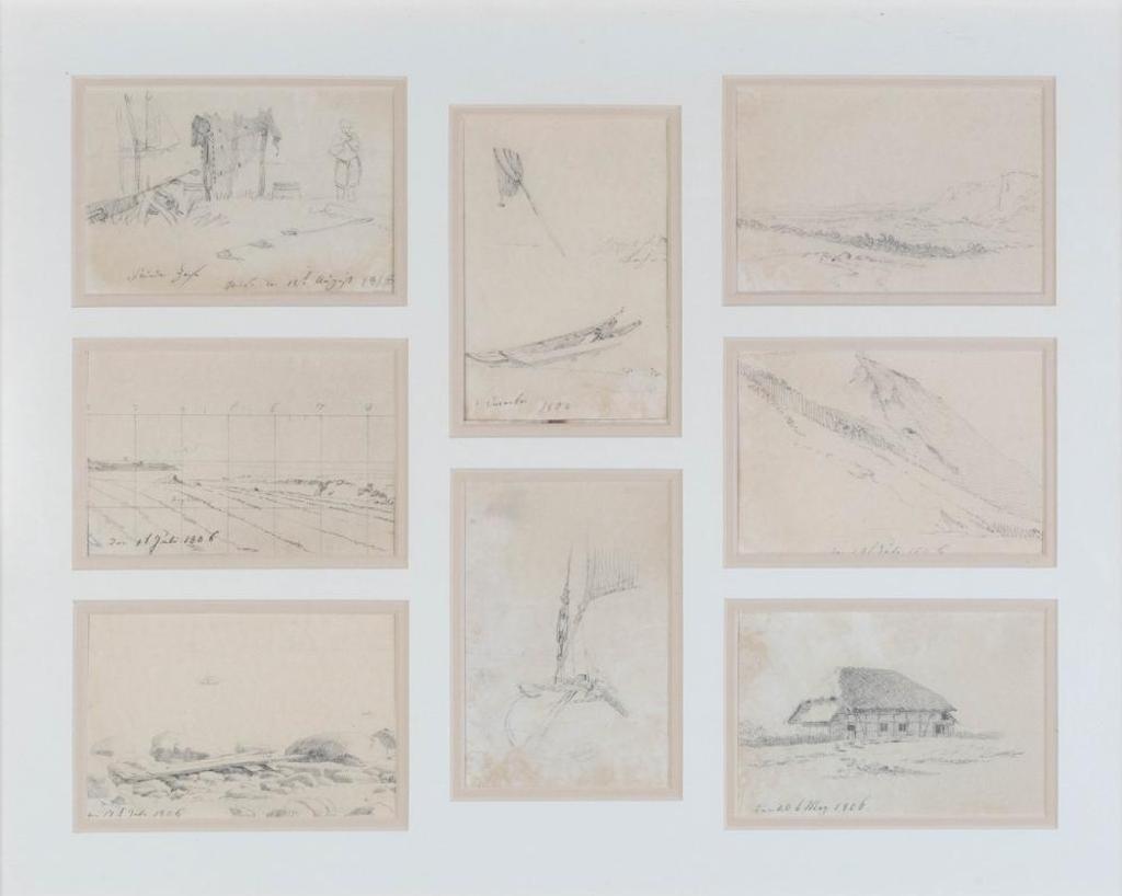Caspar David Friedrich (1774-1840) - Field Sketches