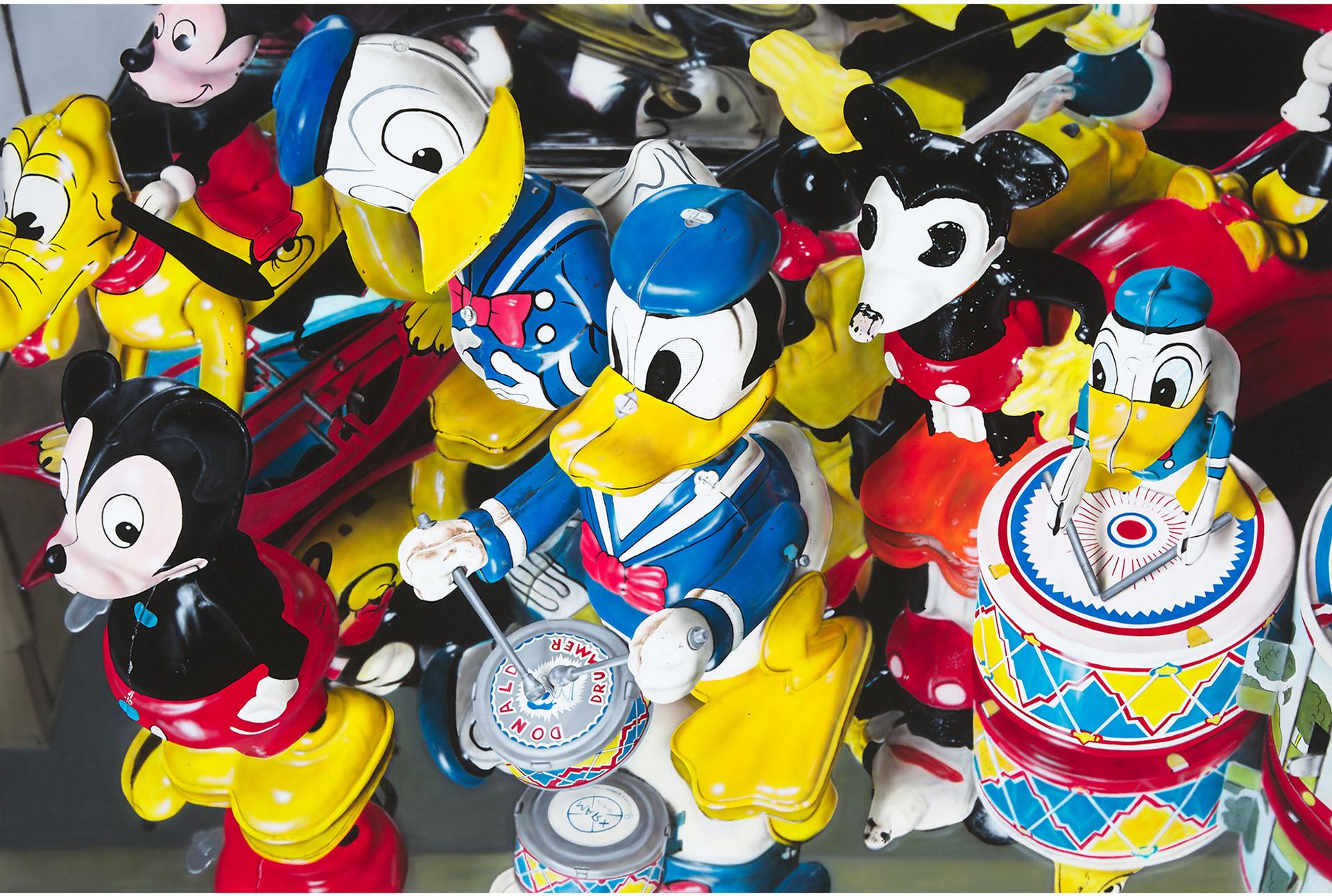 Cesar J. Santander (1947) - Donalds And Mickeys, 1985