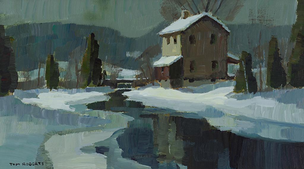 Thomas Keith (Tom) Roberts (1909-1998) - Mill in the Moonlight