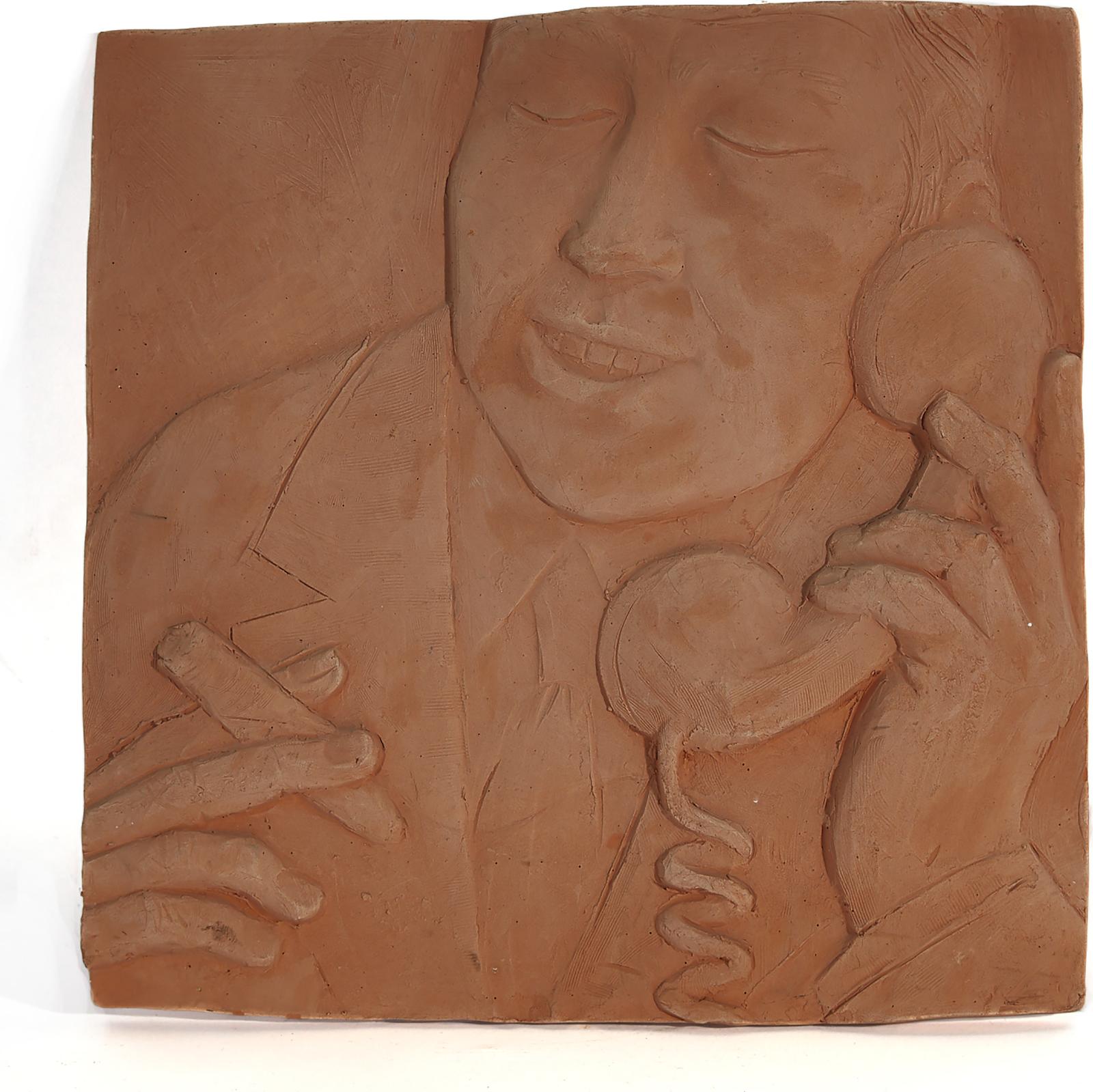 William Hodd (Bill) McElcheran (1927-1999) - Untitled (Business Man On Telephone)
