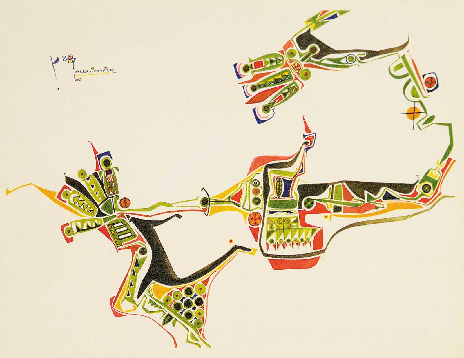 Alex Simeon Janvier (1935-2024) - The Modern Indian
