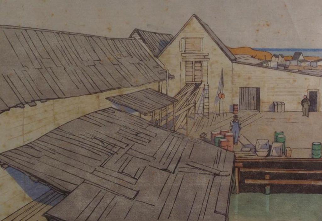 Walter Joseph (W.J.) Phillips (1884-1963) - Warrens Landing, Lake Winnipeg; 1931