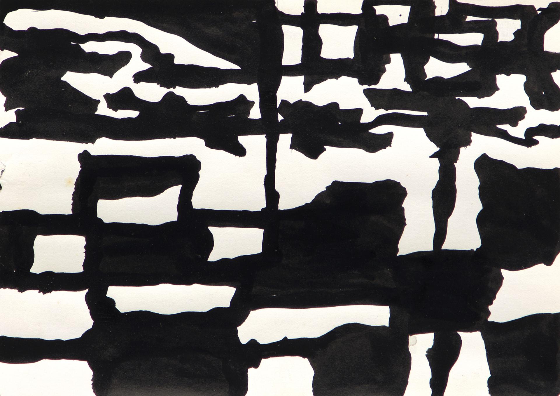 Guido Molinari (1933-2004) - Abstraction (Suite nº 5), c. 1958