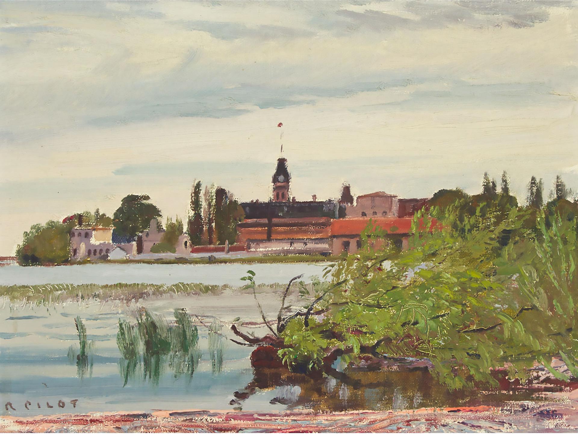 Robert Wakeham Pilot (1898-1967) - View Of Rmc Kingston