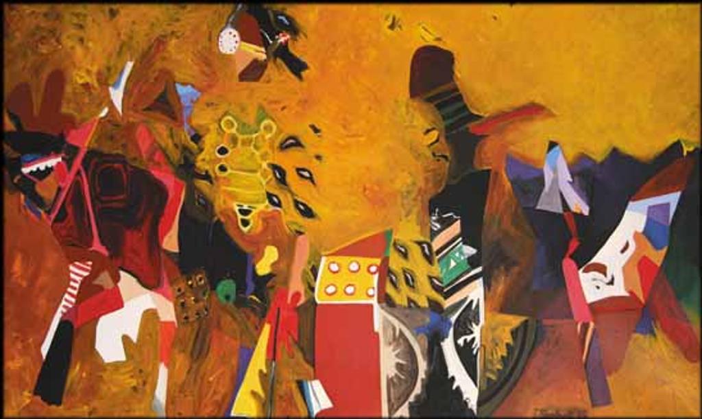 Jack Leaonard Shadbolt (1909-1998) - Fire Ritual