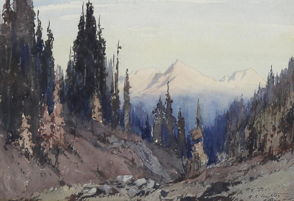 Alfred Crocker Leighton (1901-1965) - Sawback Range, Evening