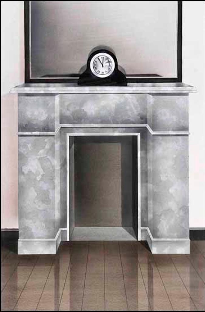 Derek Michael Besant (1950) - Mantle and Clock (01691/2013-2630)
