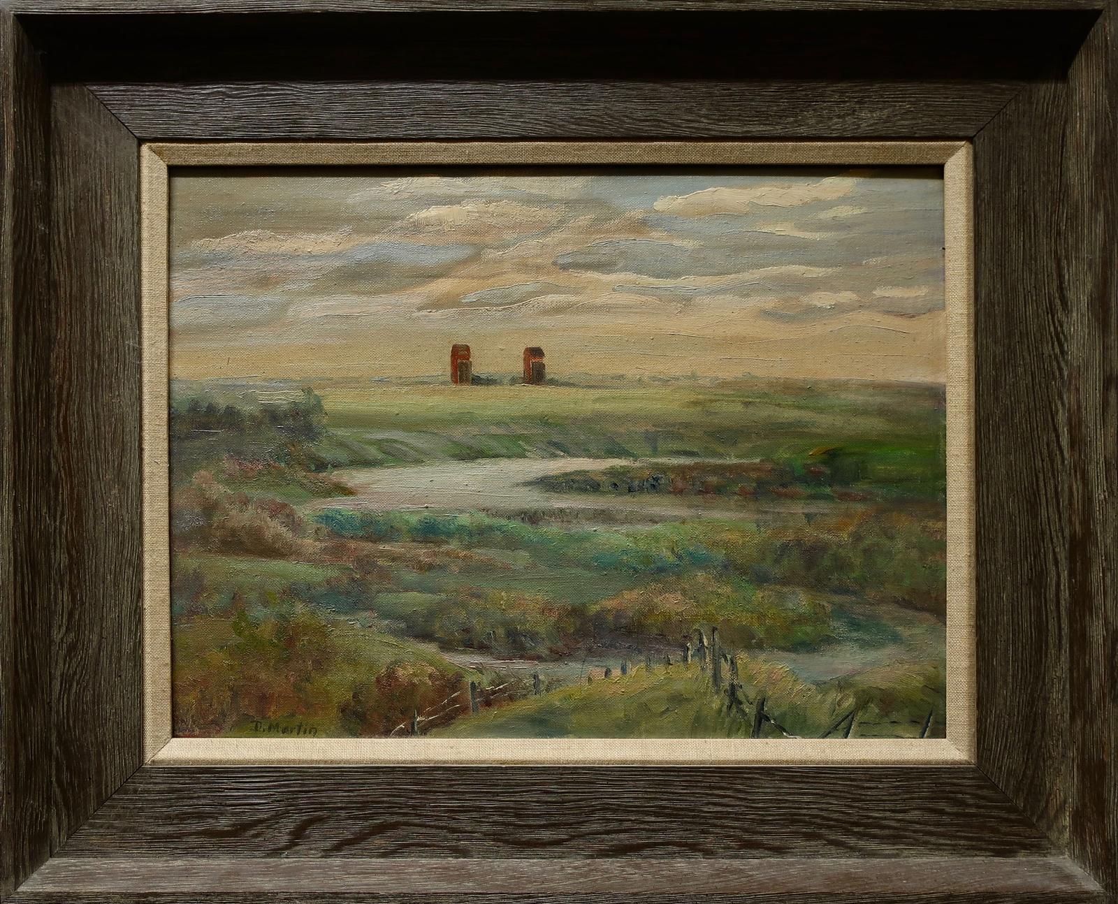 D. Martin - Untitled (Distant Grain Elevators)