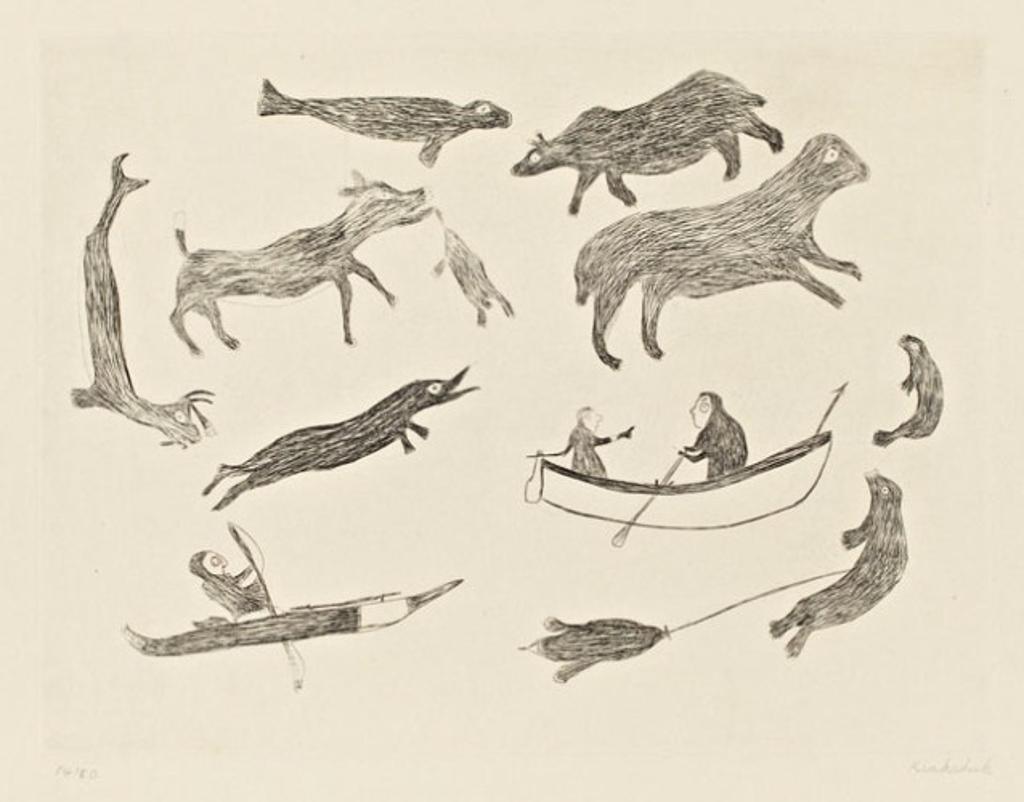Kiakshuk (1886-1966) - Untitled