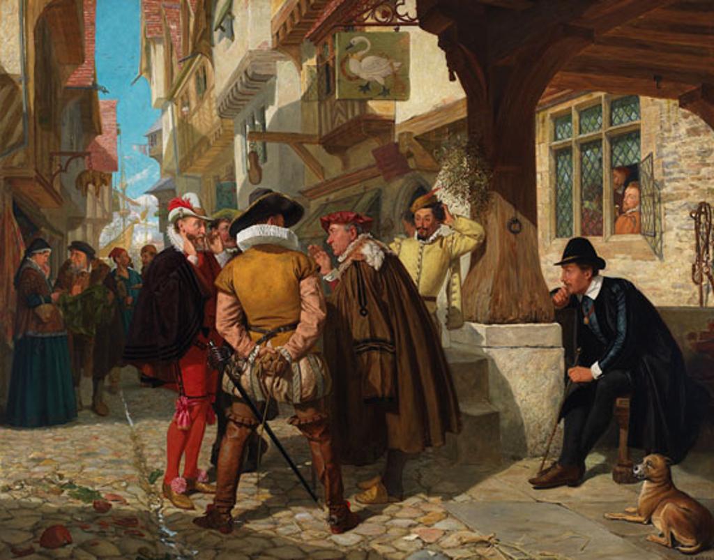 Henry Stacey Marks (1829-1898) - Shakespeare Contemplating His Characters