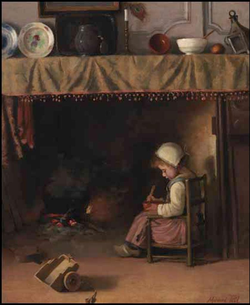 Mildred A.M. Peel (1856-1920) - Le dejeuner pour Marie