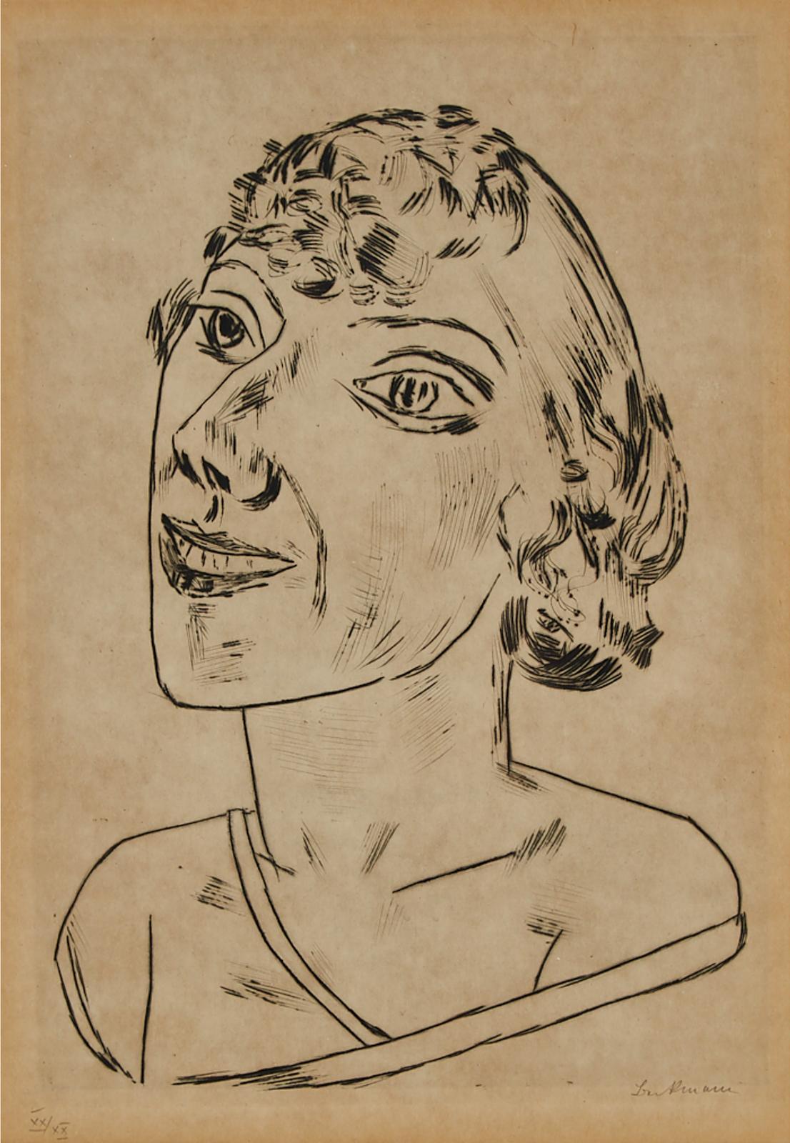 Max Beckmann (1884-1950) - SARIKA, 1922 [HOFMAIER, 233]