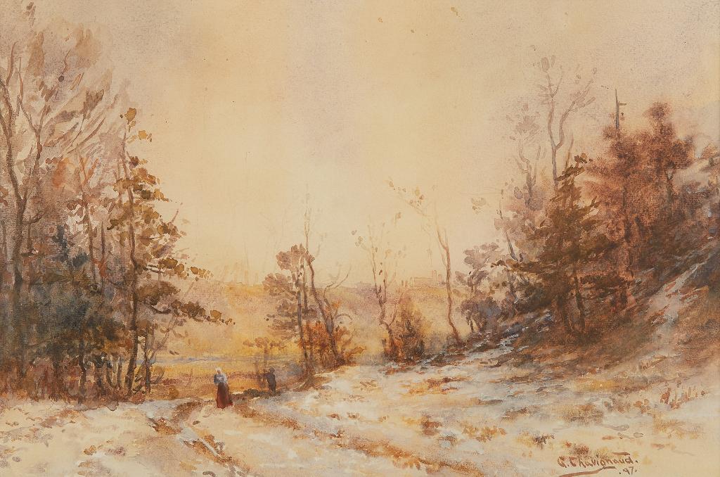 Georges Chavignaud (1865-1944) - On the Path