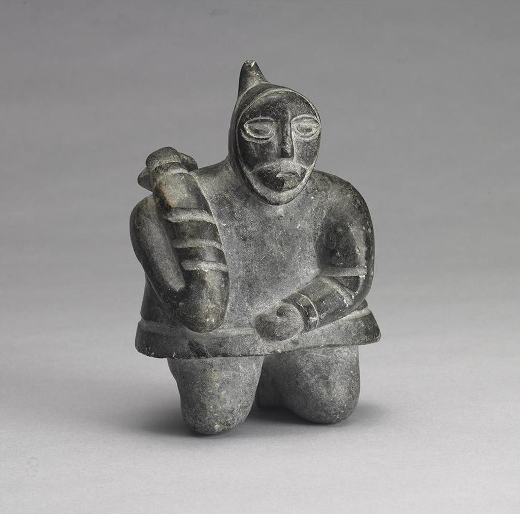 Mattiusi Naulituk (1904-1984) - Hunter With Flensed Seal