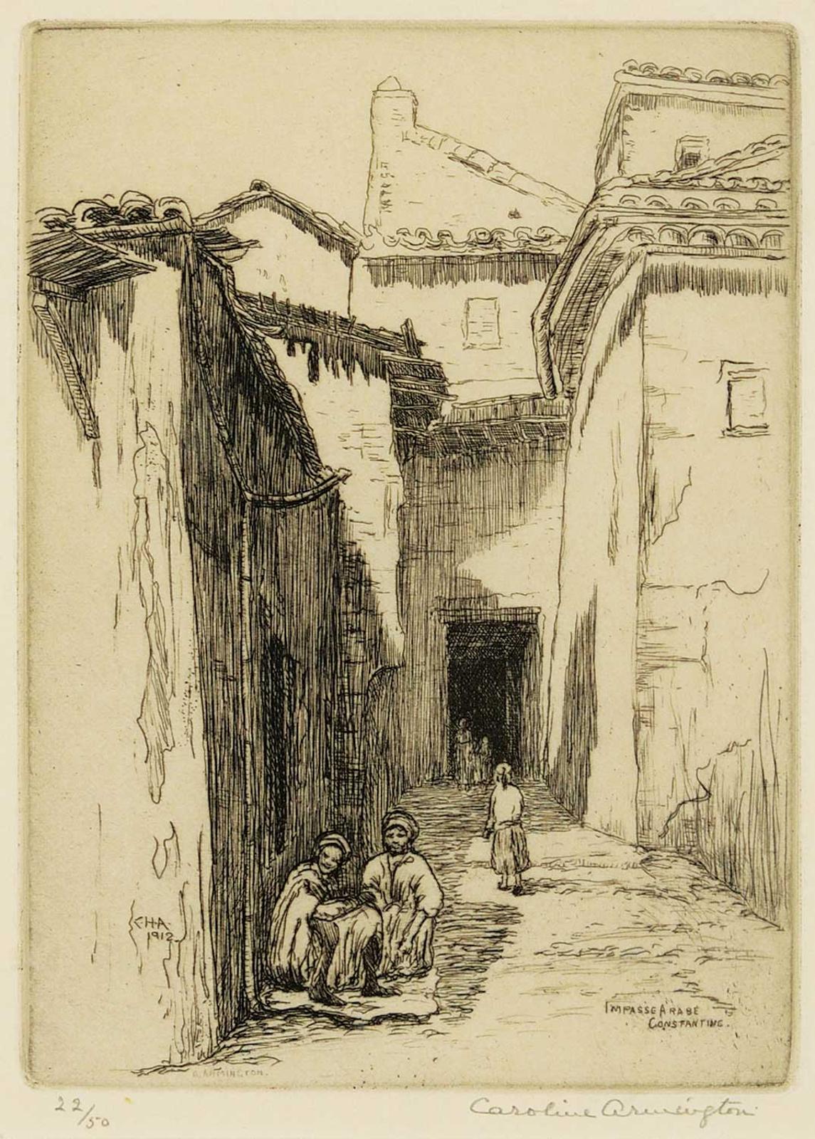 Caroline Helena Armington (1875-1939) - Impasse Arabe, Constantine #22/50
