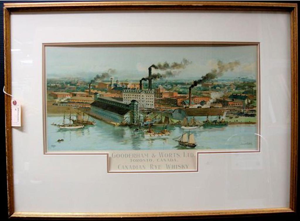 Arthur Henry Hider (1870-1952) - Gooderham & Worts Ltd., Toronto, Canada. Canadian Rye Whiskey