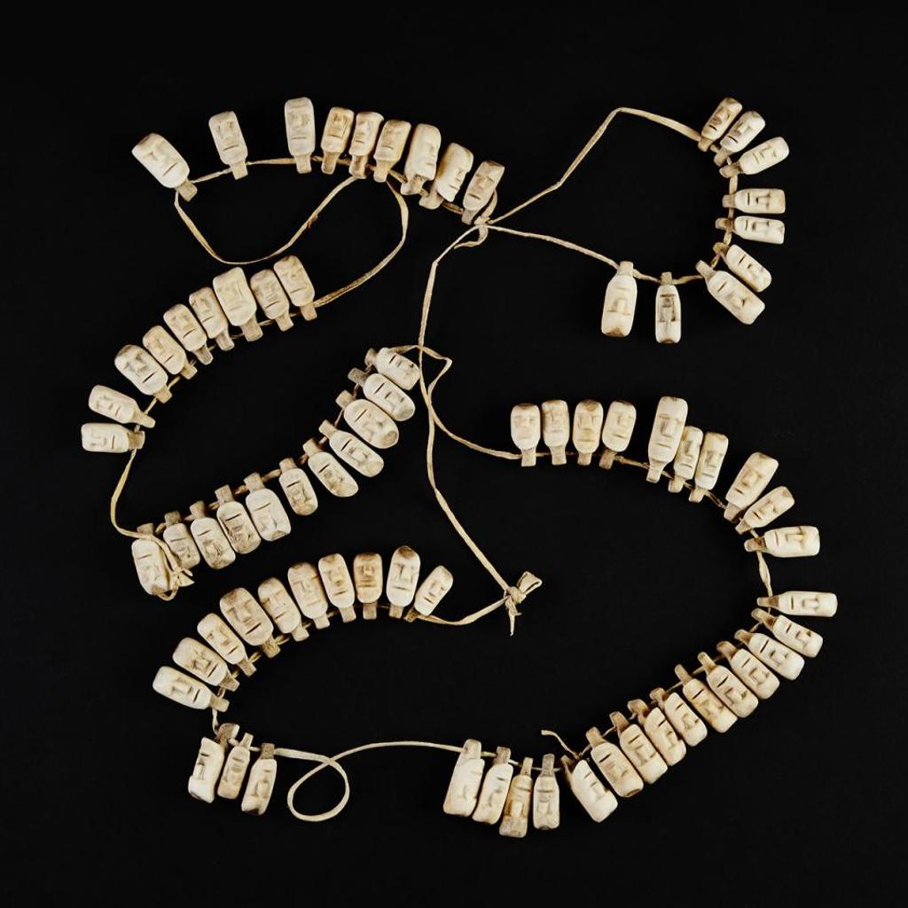 Luke and William Kanak Iksiktaaryuk (1909-1977) - Shaman’S Belt Or Necklace