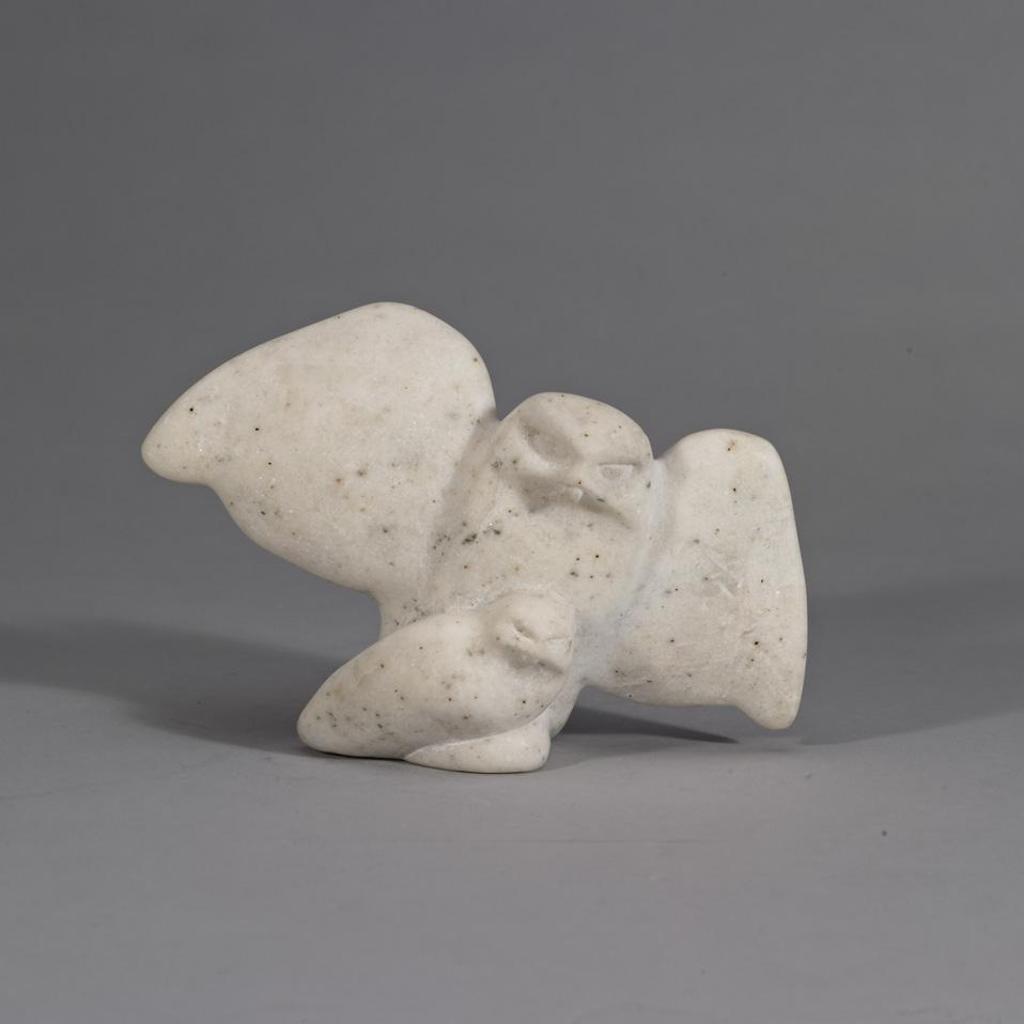 Sangani Osuitok (1961-2011) - Owl With Young