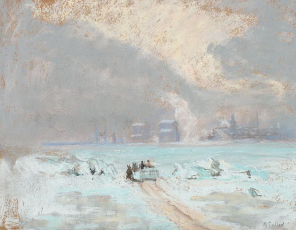 Maurice Galbraith Cullen (1866-1934) - Ice Cutters, Longueuil