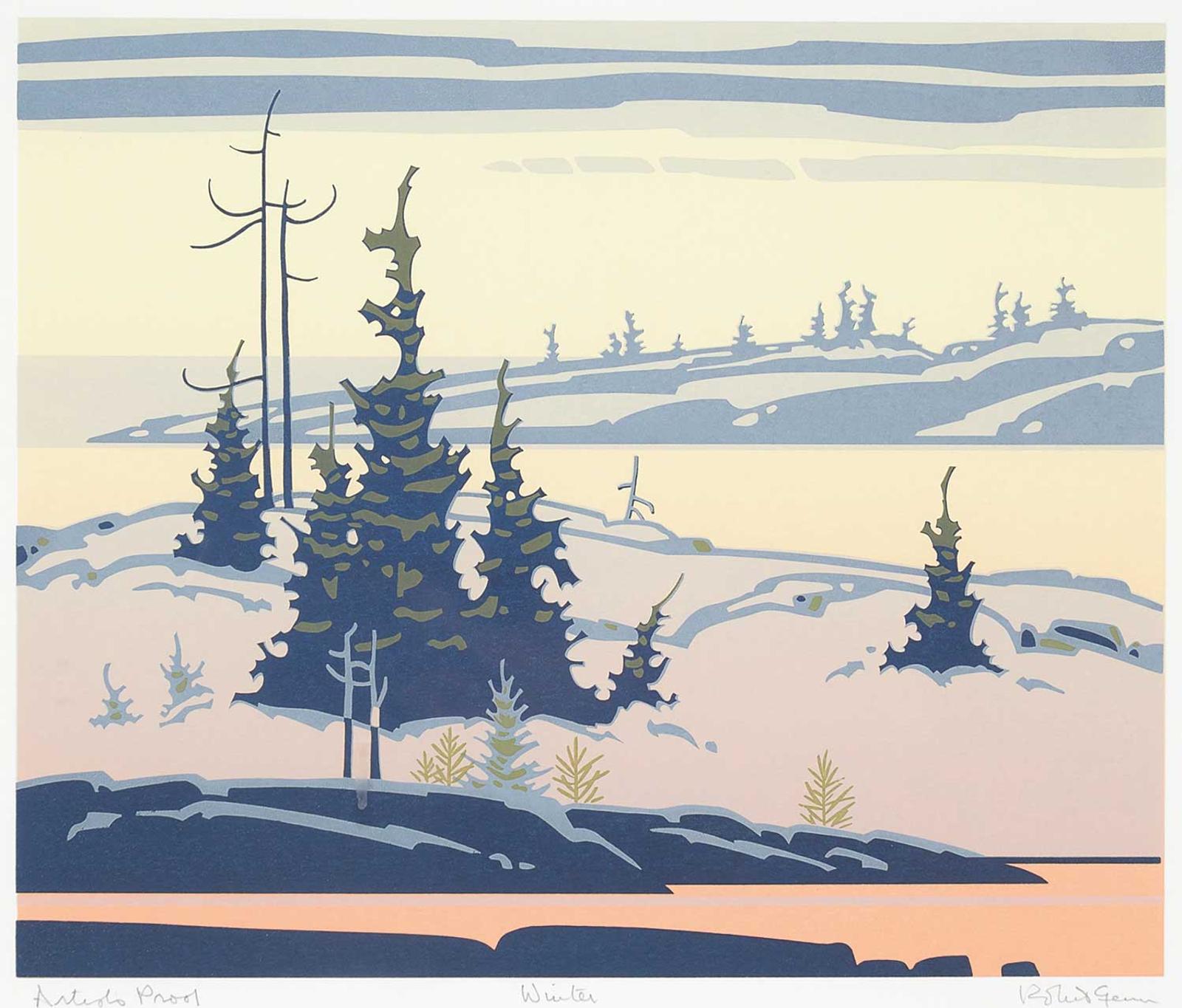 Robert Douglas Genn (1936-2014) - Winter  #AP