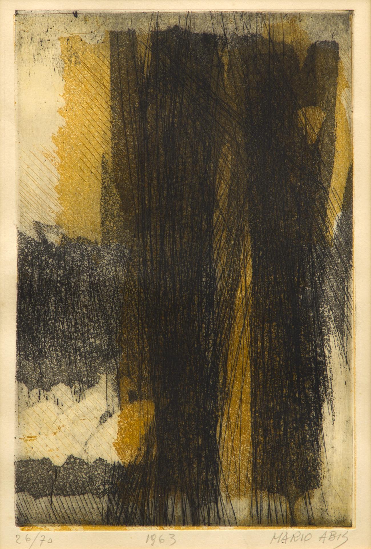 Mario Abis - Sans titre / Untitled, 1963