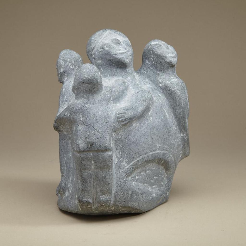 Margo Atatloak Angnayuinak (1919-1987) - Woman With Her Children