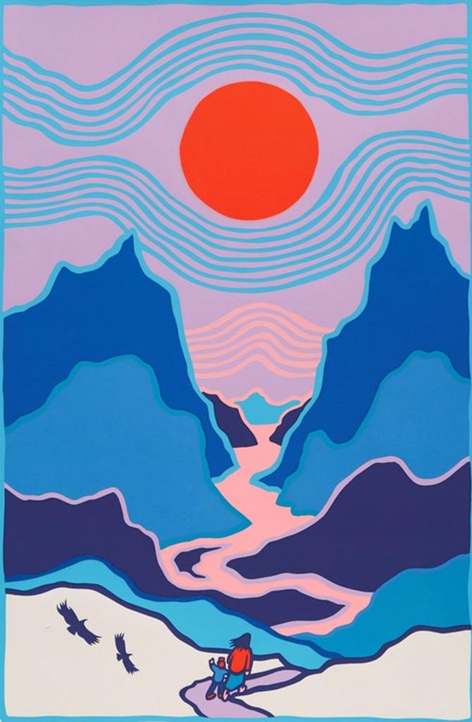 Ted Harrison (1926-2015) - The Eagles