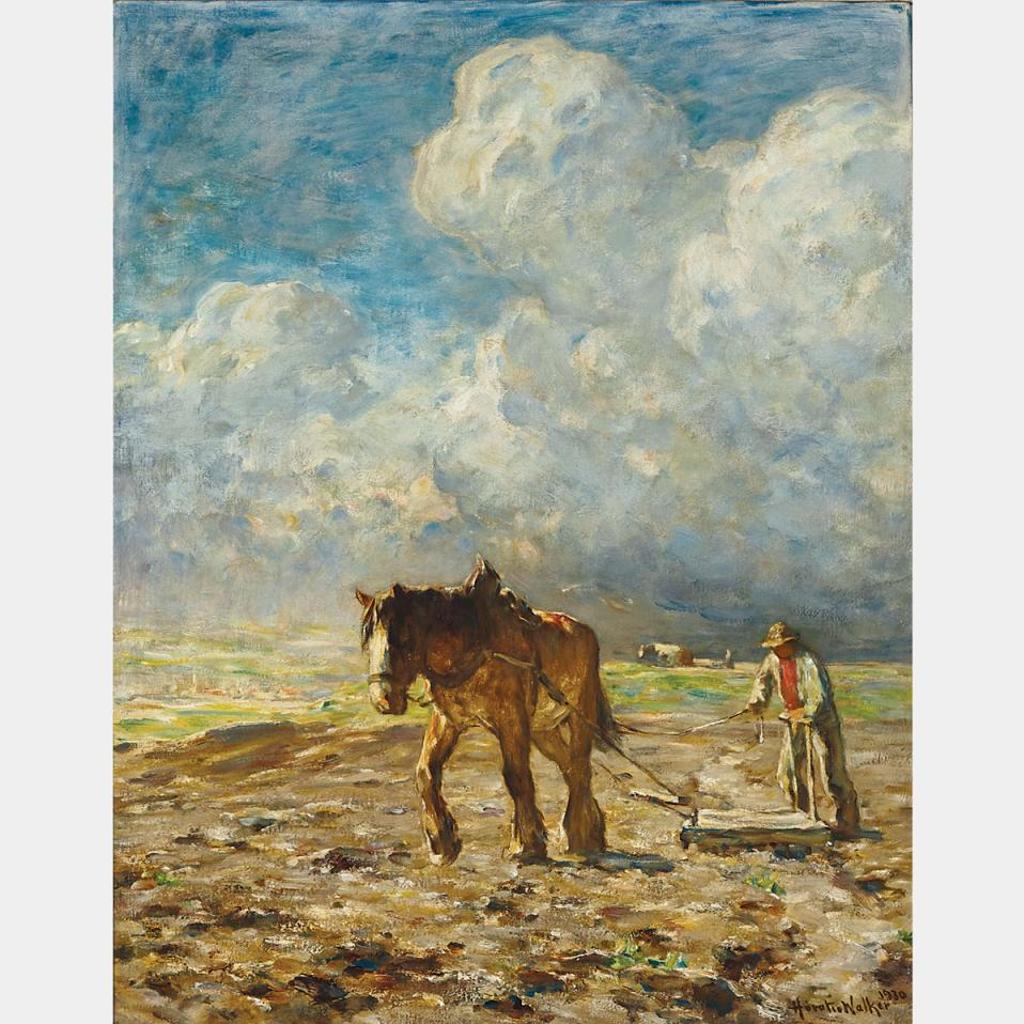 Horatio Walker (1858-1938) - The Harrower