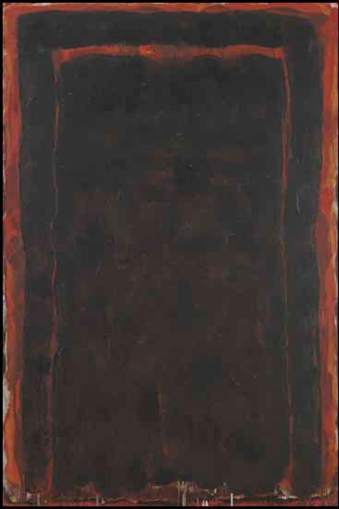 Jean Albert McEwen (1923-1999) - Dernier rayon d'un rouge