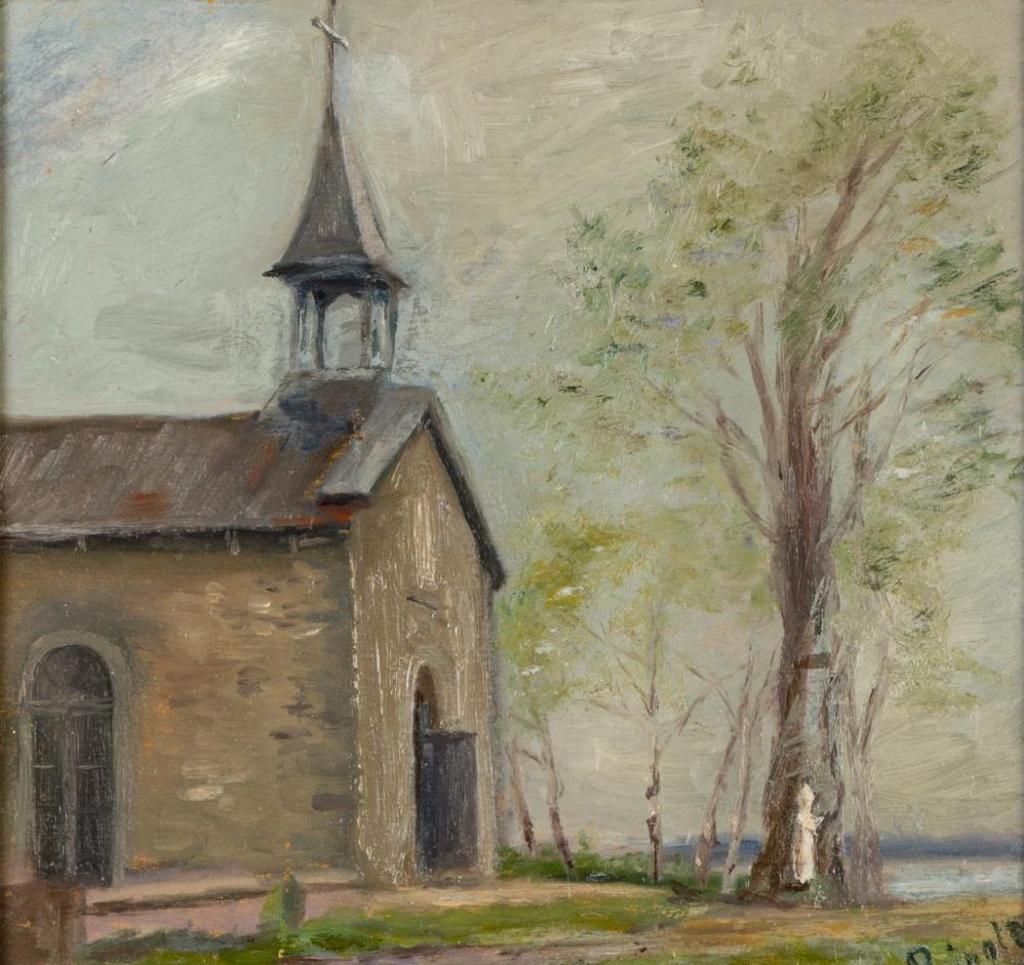 Annie White Pingle Scottish (1867-1945) - The Church