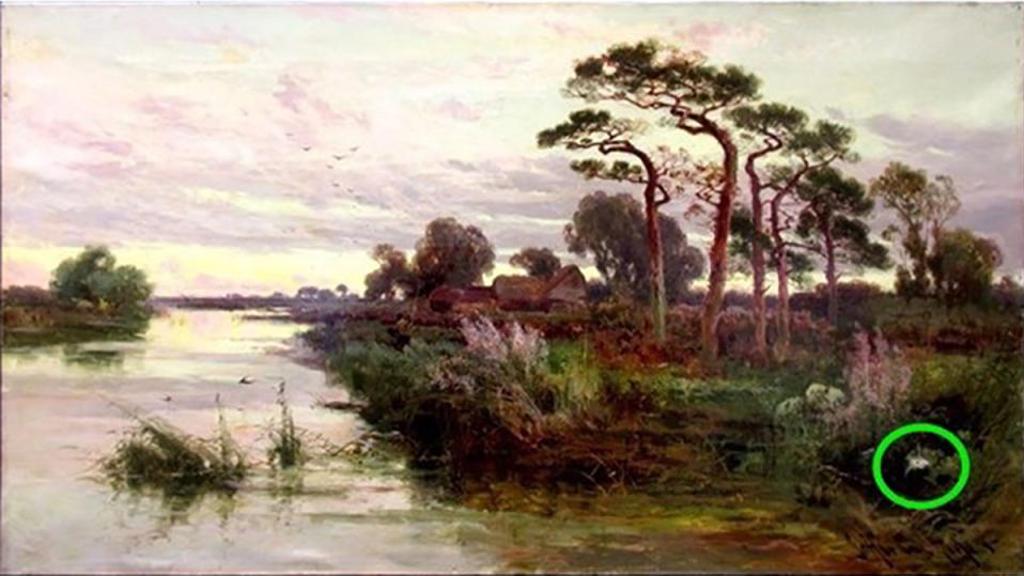 John Horace Hooper (1926-2006) - Evening On The Upper Thames