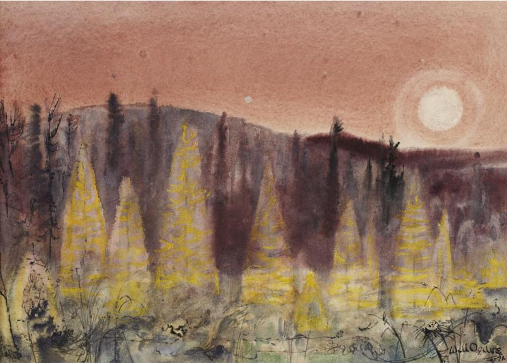 William (Will) Abernethy Ogilvie (1901-1989) - Setting Sun