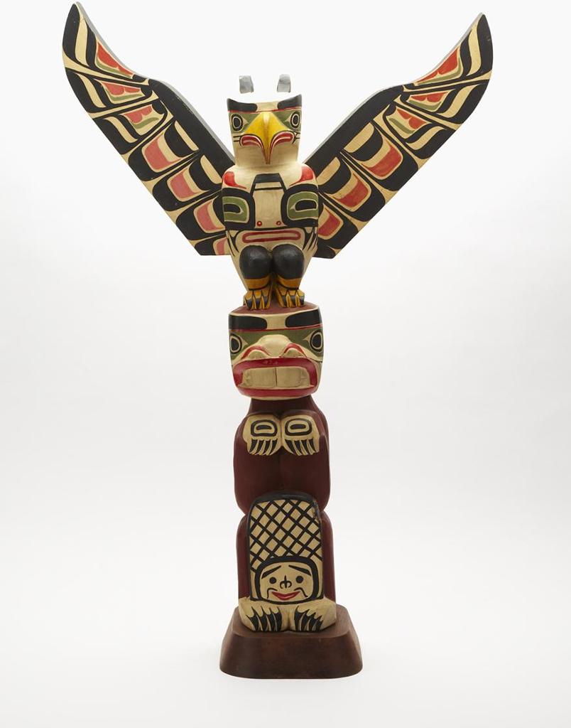 Ellen May Neel (1916-1966) - Eagle And Beaver Totem