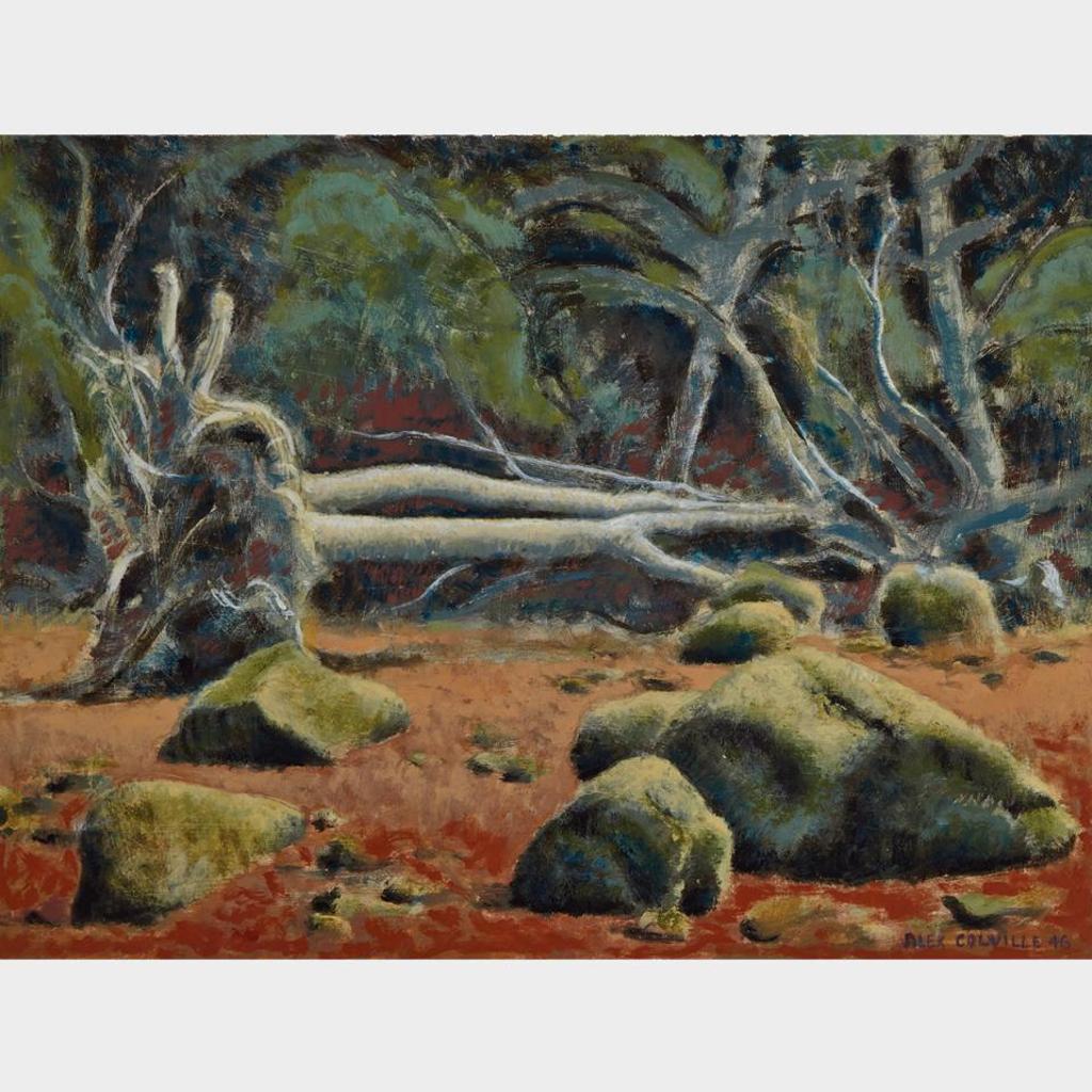 Alexander (Alex) Colville (1920-2013) - Forest And Beach