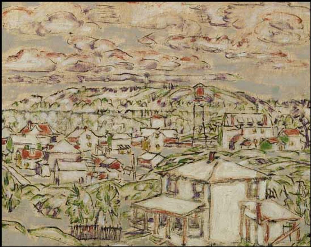 David Browne Milne (1882-1953) - Village