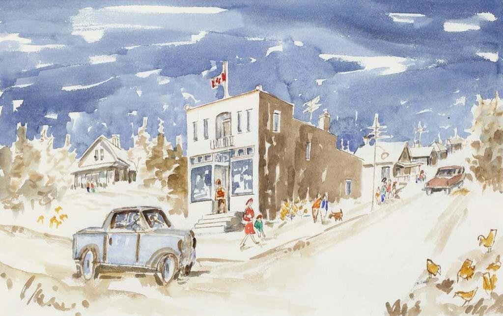 Janet Mitchell (1915-1998) - Southwest Calgary