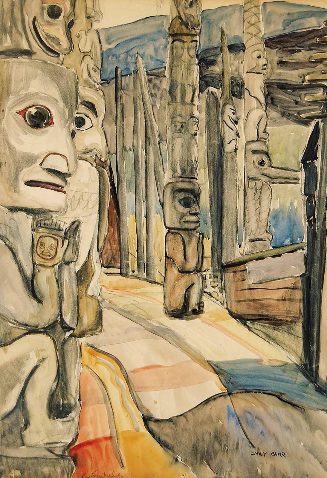 Emily Carr (1871-1945) - Kitseukla