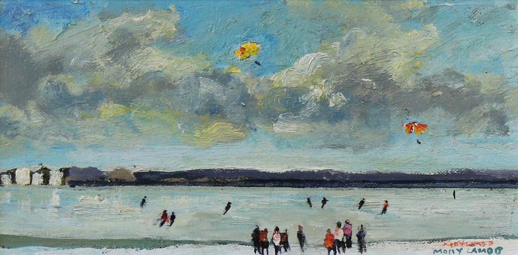 Molly Joan Lamb Bobak (1922-2014) - Parachutist (2)