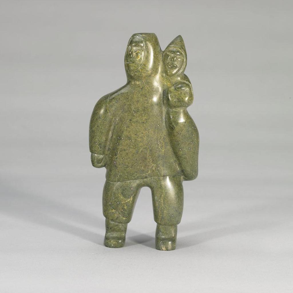 Solomonie Tigullaraq (1924-2000) - Man And Child