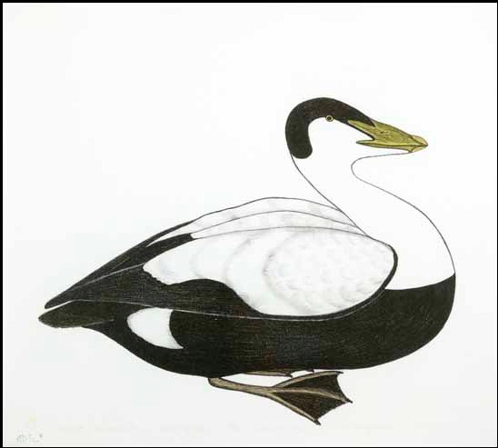 Kananginak Pootoogook (1935-2010) - Mitik Amaulik