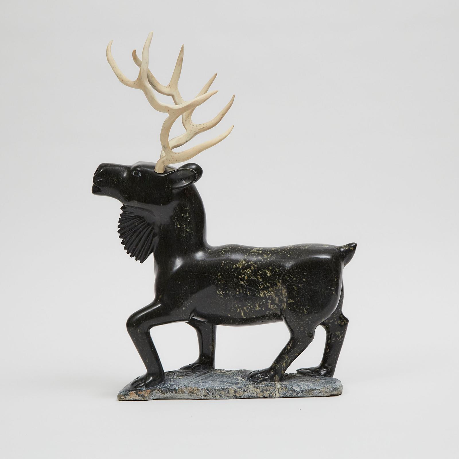 Aqjangajuk (Axangayu) Shaa (1937-2019) - Caribou