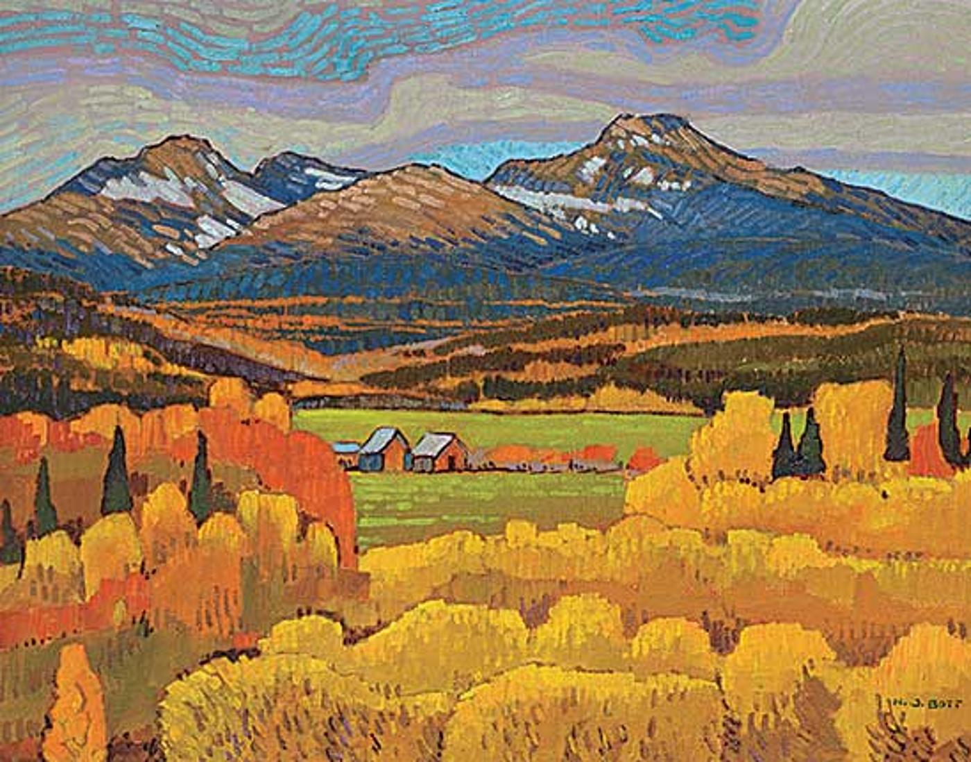 Nicholas Johannes Bott (1941-2021) - Autumn in the Valley