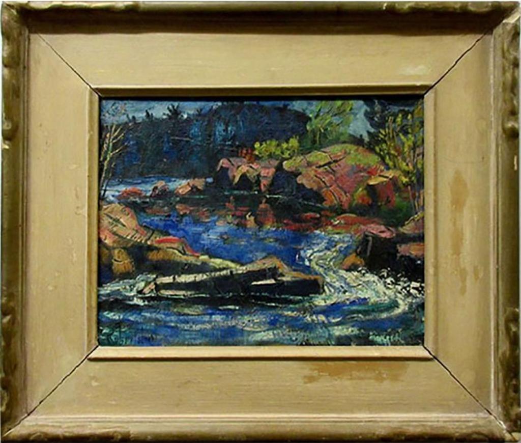 Ross Robertshaw (1919-1986) - Untitled (Fall River Study)