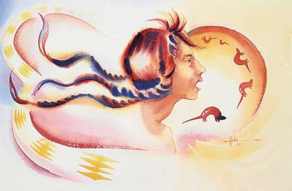 King Kuka (1946-2004) - Untitled - Sun Animals