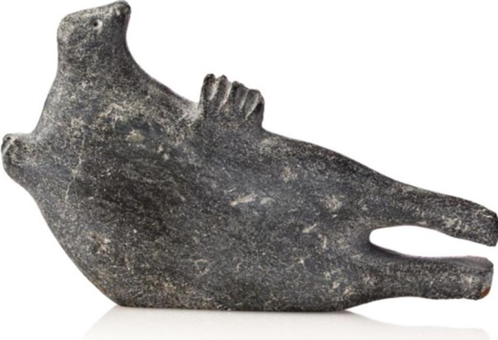 Latcholassie Akesuk (1919-2000) - Reclining Seal, 1969