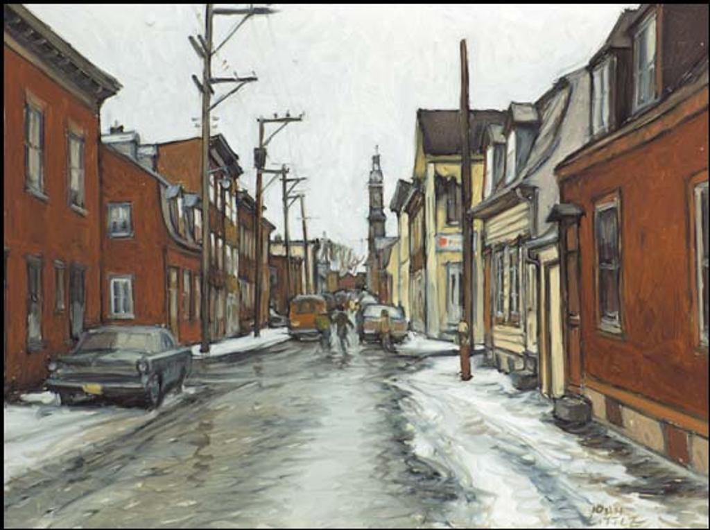 John Geoffrey Caruthers Little (1928-2024) - Rue Victoria à l'angle de la rue Châteauguay, Québec