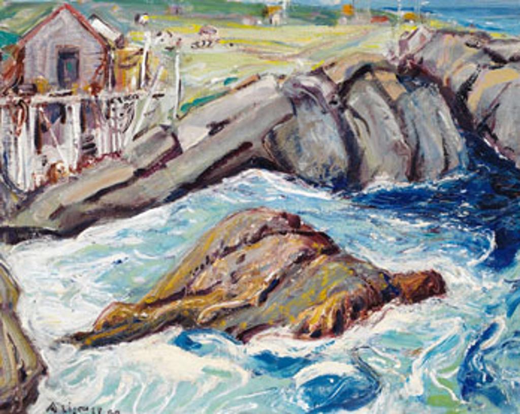 Arthur Lismer (1885-1969) - Outport, Newfoundland