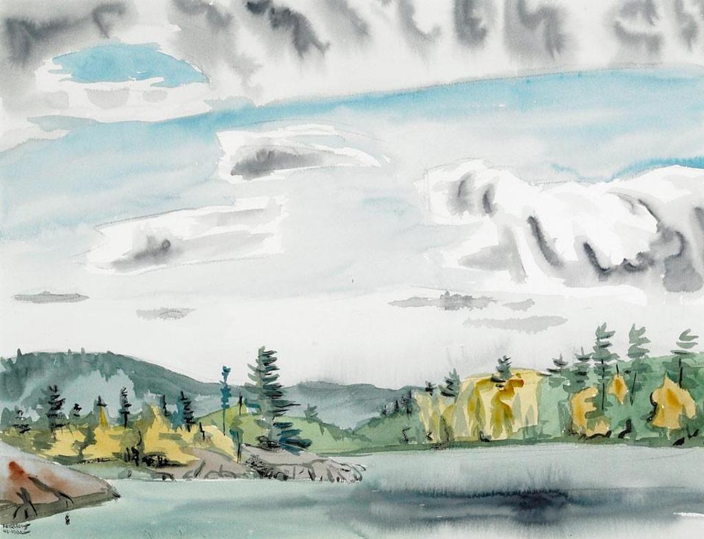 Frederick Hagan (1918-2003) - Late Afternoon Skies, Kukagami, October, 1980