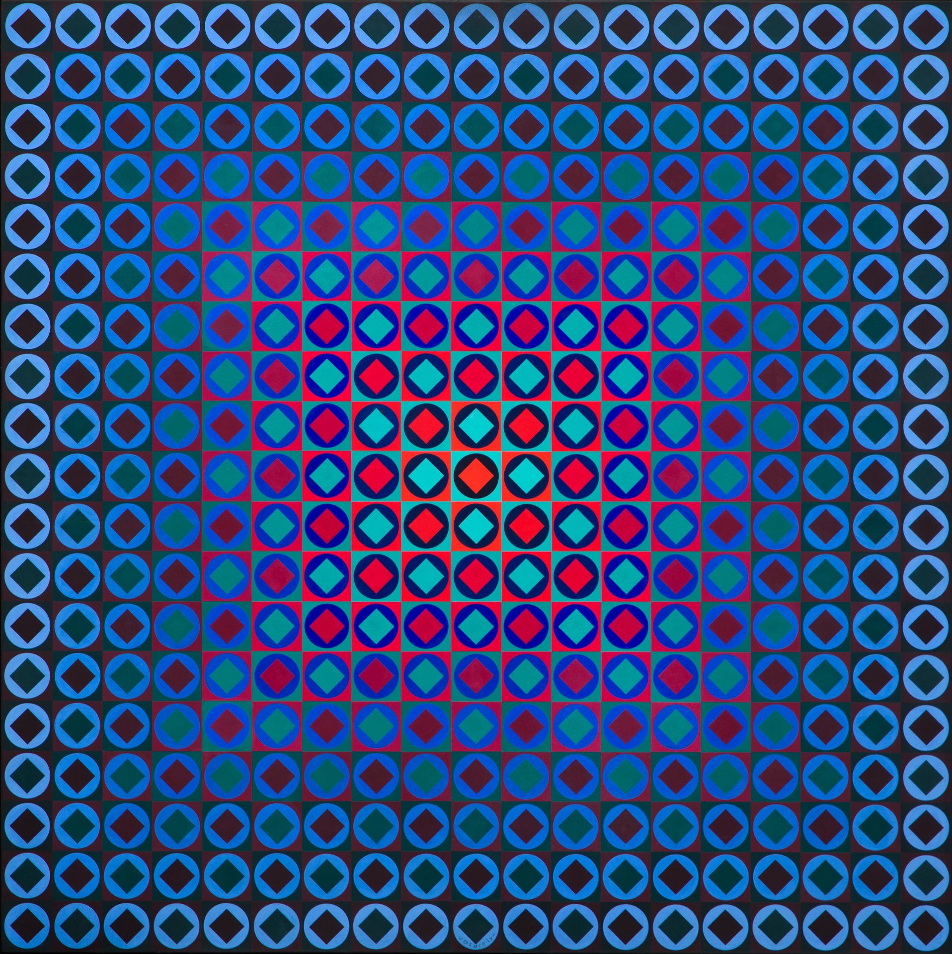 Victor Vasarely (1906-1997) - Kezdi, 1968